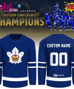 Toronto Marlies AHL 2026 REPLICA CUSTOMIZE HOCKEY JERSEY