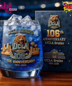 UCLA Bruins 106th Anniversary Whiskey Glass