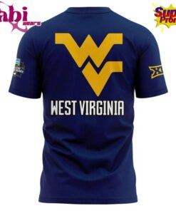 West Virginia Mountaineers 2026 NCAA Mens Baseball Omaha College World Series Hoodie Tee Navy 3