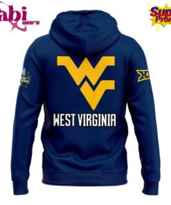 West Virginia Mountaineers 2026 NCAA Mens Baseball Omaha College World Series Hoodie Tee Navy 6