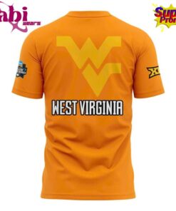 West Virginia Mountaineers 2026 NCAA Mens Baseball Omaha College World Series Hoodie Tee Orange 6