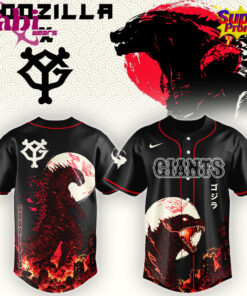 Yomiuri Giants Special Godzilla Minus Zero Limited Edition Baseball Jersey