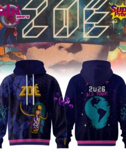 ZOÉ – “MEMOREX + REXSEXEX + MÁS” Tour 2026 Hoodie