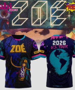 ZOÉ – “MEMOREX + REXSEXEX + MÁS” Tour 2026 T-shirt